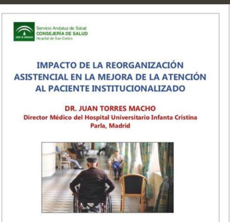 jtorresmacho's tweet photo. Un placer debatir en #HospitalSanCarlos con @DanielGarcaGil1 y resto de equipo sb atencion al paciente fragil. Hay muchas oportunidades https://t.co/nbnWYQ5l1u