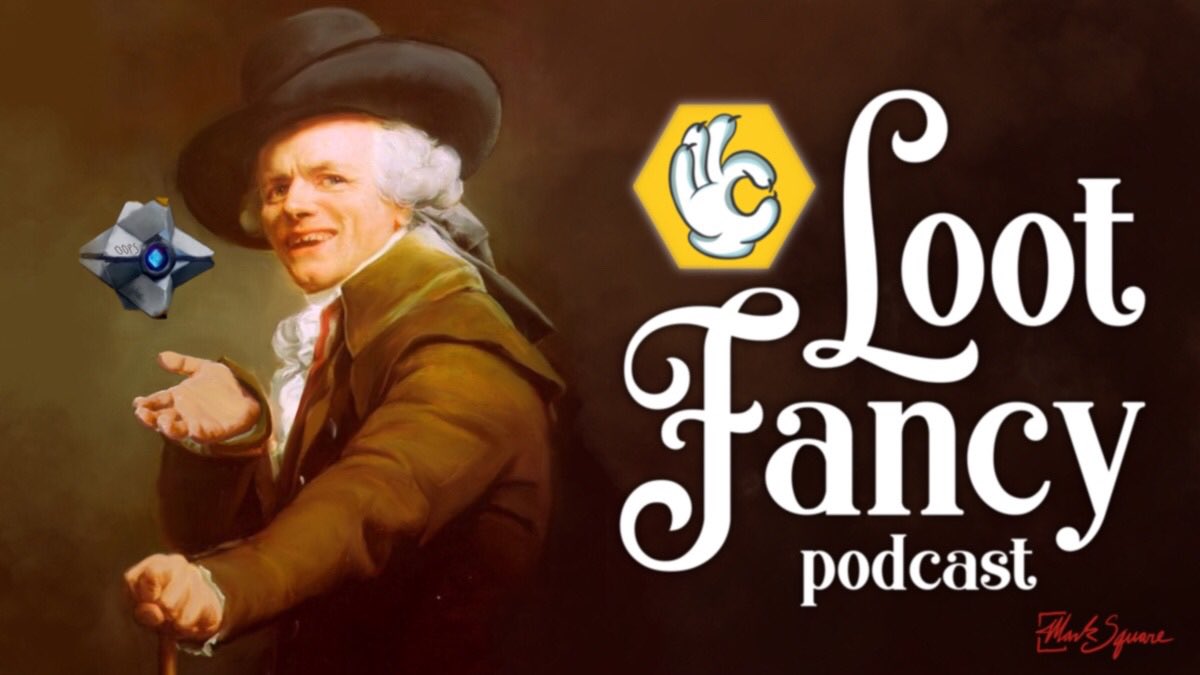 LootFancy's tweet image. Is the Black Armory all bad? 

We talk about the good feels and the bad on episode 11 of the Loot Fancy podcast! 

iTunes:
itunes.apple.com/us/podcast/loo…

PodBean:
podbean.com/media/share/pb…

#Destiny2 #DestinyPodcast #DestinyBlackArmory #LootFancy