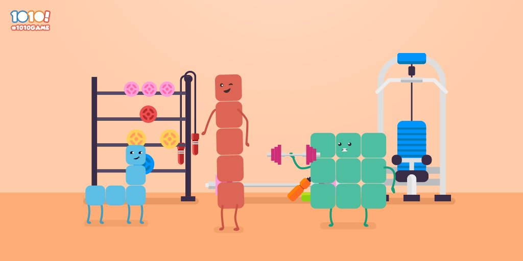 1010Game's tweet image. #1010Tips: Always be prepared for difficult pieces! 😉 
#1010Game