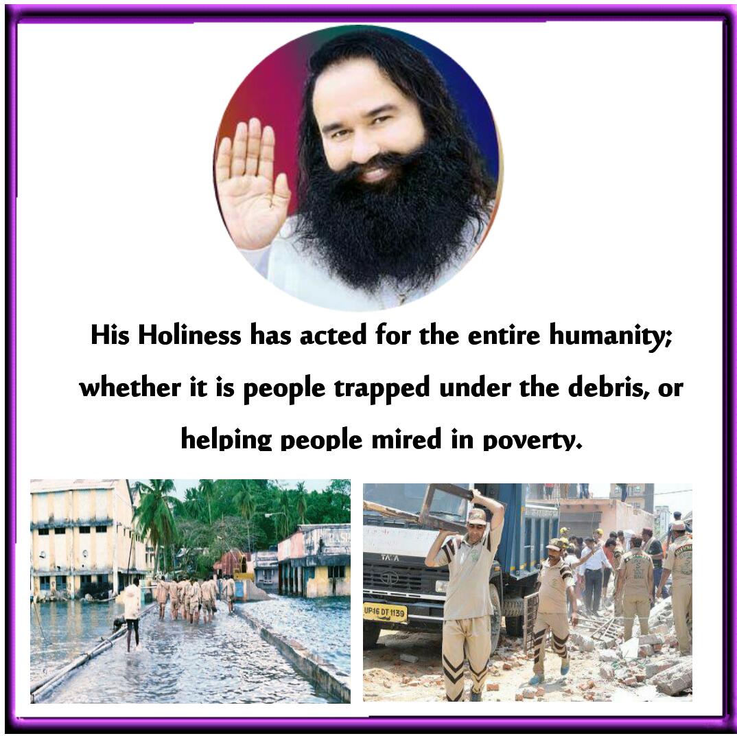 dahuja_rohit's tweet photo. #TrueWarriorsOfHumanity Humanity is precious.On the guidance of Saint Dr @Gurmeetramrahim Singh Ji Insan nd
They works are 👇👇
👉 133 welfare missions (free of cost),
👉80 World records,
Saved 60 million+ people from menace of drugs/alcohol,
👉Donated 5 lakh units of blood... 😊 https://t.co/cZDe2p4CW4