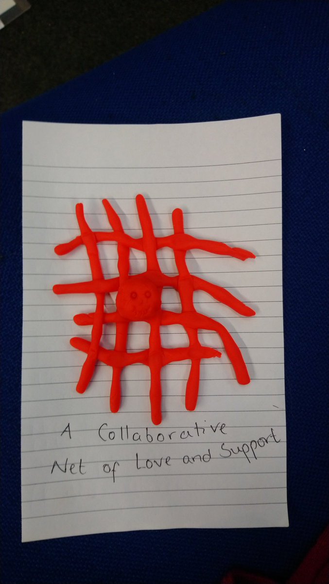 PB_Leadership's tweet photo. Fabulous creativity from. Ainslie Ansley outpatients team #seriousmessage about interaction collaboration and transformation @RCOT_PolicySco @CSPScot @rcsltscot @TracyAHPO #AHPScot https://t.co/FGPaDPwNV3