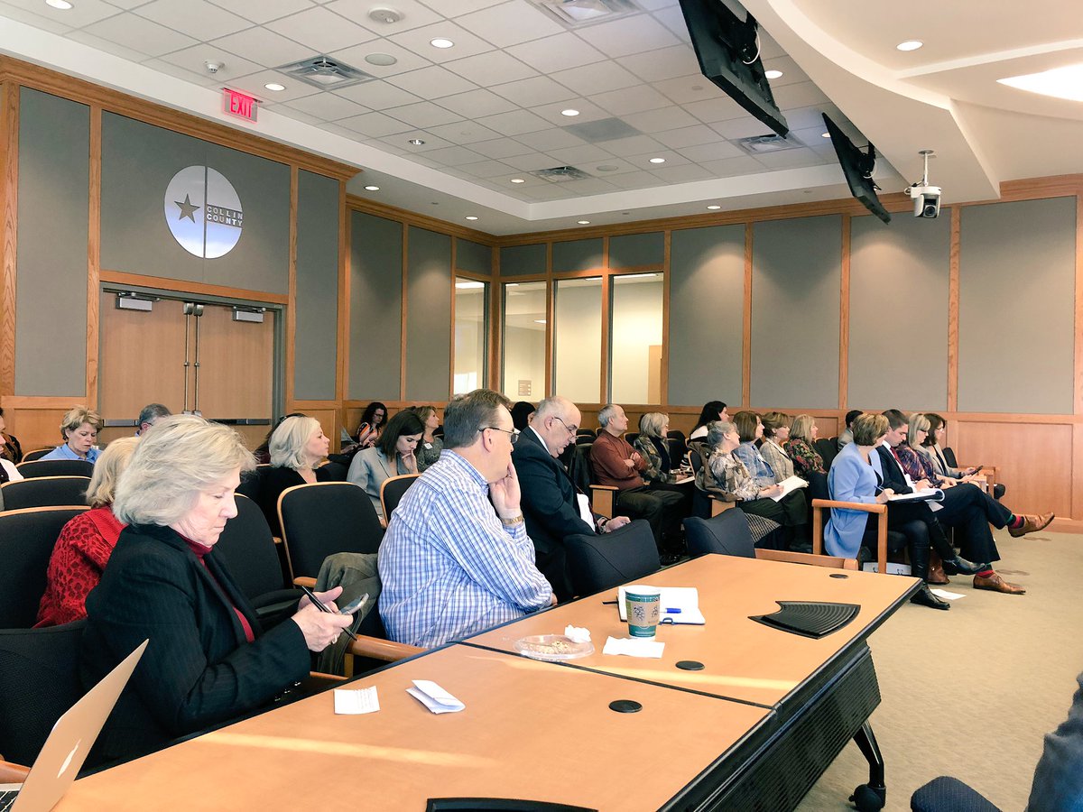 timothy_bray's tweet photo. Great morning at @CollinCountyGov for the #BehavioralHealth Legislative Summit, with @CollinCoSO, @mckinneyisd, @LifePath86, @texashealth, and #ChildandFamilyGuidance. Coming together to #ChartTheFuture for #CollinCounty. https://t.co/kw68TKR7Ya