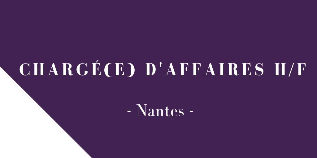 ☆ CHARGÉ(E) D'AFFAIRES H/F ☆ Nantes
Voir l'offre et postuler ➡️ bit.ly/2UwozGh
#emploi #Nantes #commerce #BusinessToBusiness #numérique 
#Commercial