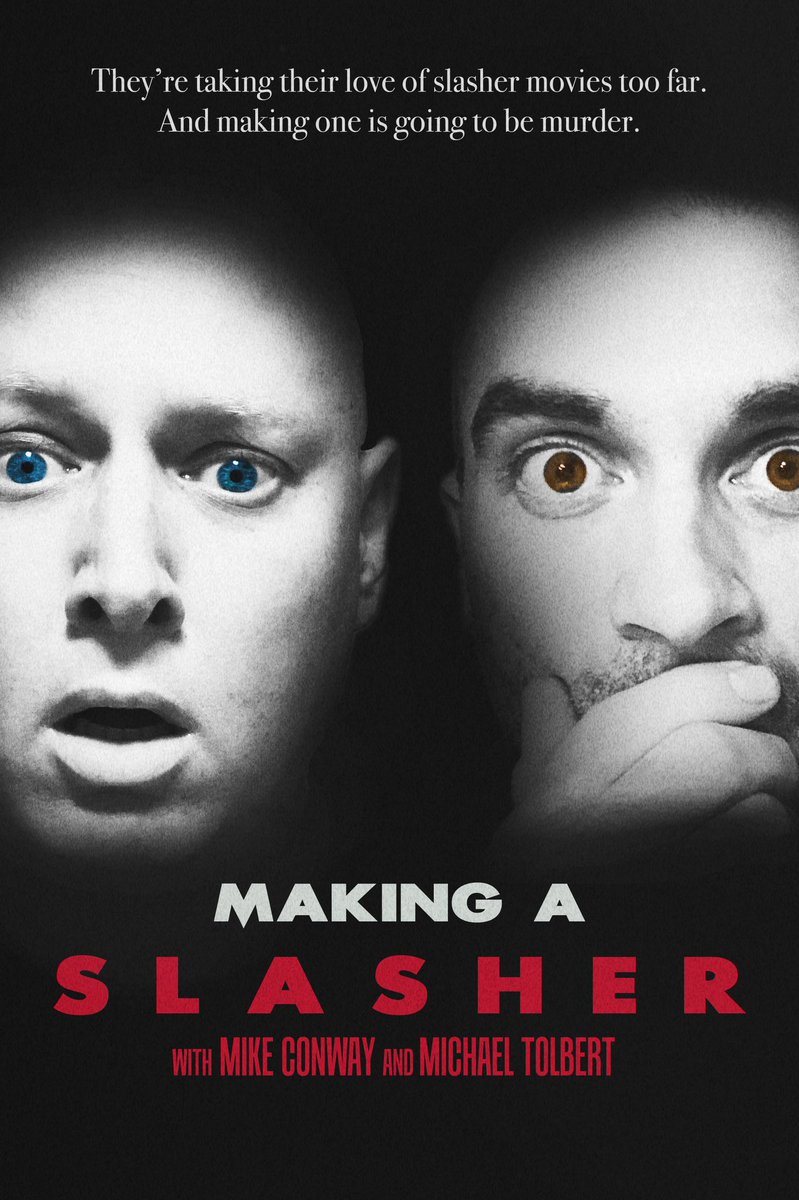 makingaslasher's tweet photo. They’re here! New series, coming soon. Presented by Mike Conway and @michaelktolbert.
#MakingASlasher #MakeHorrorRatedRAgain #SCFilm #FilmSC #HorrorFam #Horror #HorrorMovies https://t.co/XwjTQr48FM