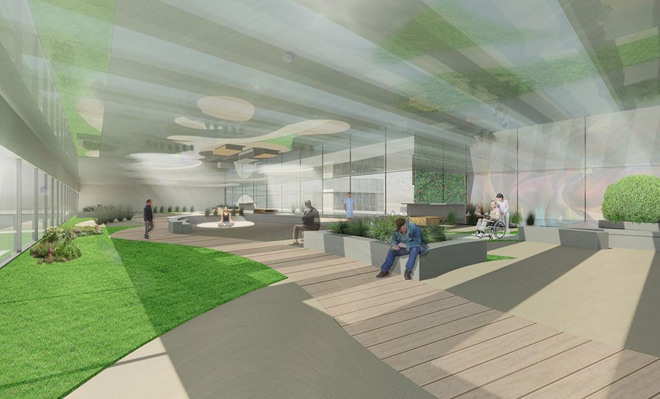 ArcD_KU's tweet photo. Proud to announce the Veteran Wellness Village project by students Bhaswati Mukherjee, Mohammed Alsinan & Shummer Roddick has received a 2018 Healthcare Environment Award! @KUnews @contractmag #kuarchitecture #kudesign #healthcare #design #kudiscoveries https://t.co/RcZg0VptrK https://t.co/KKmHm9LaST