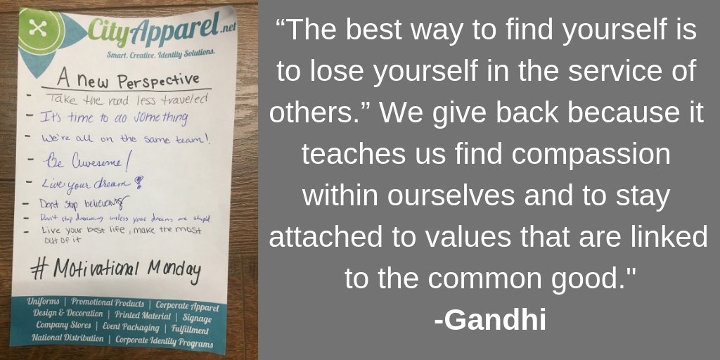 CityApparel_USA's tweet image. #MotivationalMonday is underway 🙌🏻The video and quote this week allows each of us at City Apparel, to think about a new perspective.

Start your week off on the right foot by clicking the link below! ⬇️💙💚
ted.com/talks/kid_pres…

#personalgrowth #ANewPerspective #Life #PepTalk