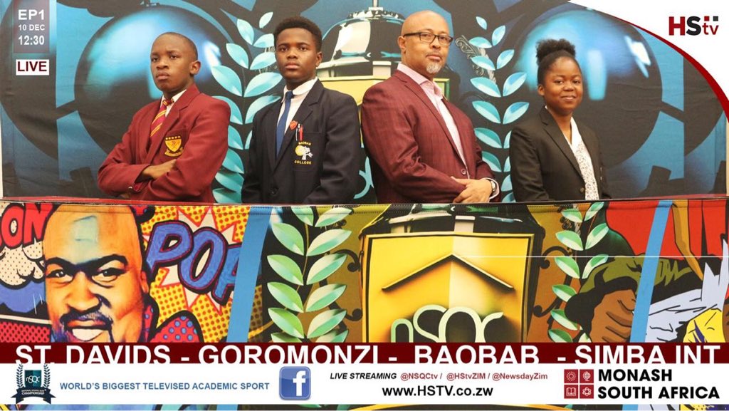 IAMNSQC's tweet photo. It’s All Happening Right❤️ the Biggest Televised Academic Sport in the World #NSQC #NSQC2018 #TheNerdsAreHere #NSQCWORLDSERIES @iamparkavenue  @HStvZim @iam https://t.co/b5NUyl0ddb