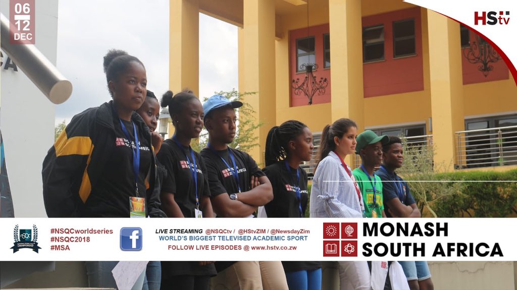IAMNSQC's tweet photo. It’s All Happening Right❤️ the Biggest Televised Academic Sport in the World #NSQC #NSQC2018 #TheNerdsAreHere #NSQCWORLDSERIES @iamparkavenue  @HStvZim @iam https://t.co/b5NUyl0ddb