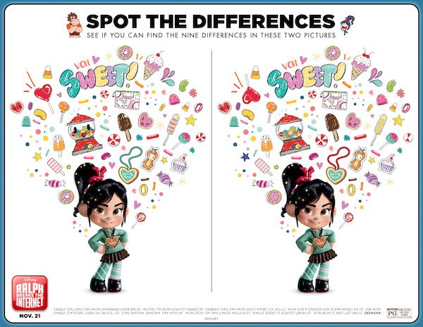 DiscoverSelf's tweet photo. 5 FUN Facts About Vanellope von Schweetz In #RalphBreaksTheInternet Download a ton of #Printable #Coloring Pages, #Puzzles, #Crafts #RalphBreaksTheInternetEvent #ChristopherRobinEvent #DisneyPartner #DSMMC #WreckItRalph2 https://t.co/qUjfAb2TMS https://t.co/5Jvm8vzUMs