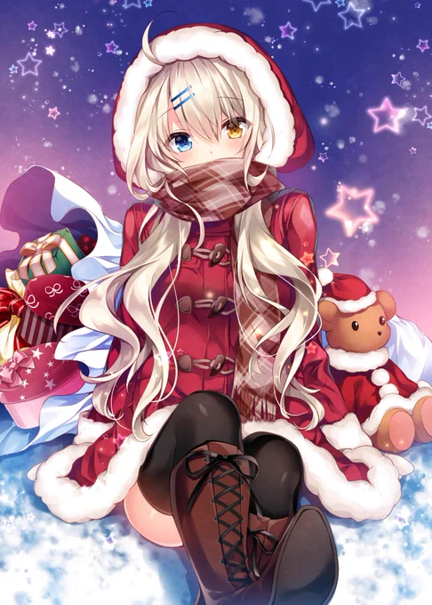 ダッフルサンタ おしりがつべたい 