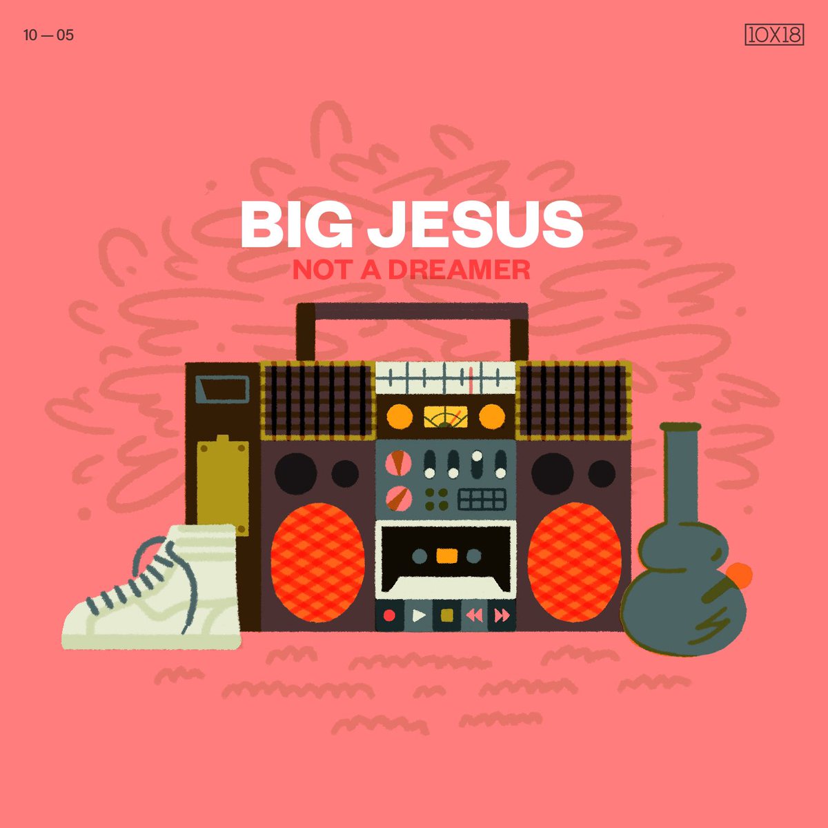 10x18 — No.05
<a href="/bigassjesus/">Big Jesus</a> - Not A Dreamer

Follow along as 33 amazing artists countdown their top ten favorite albums of 2018. See them all at 10x18.co