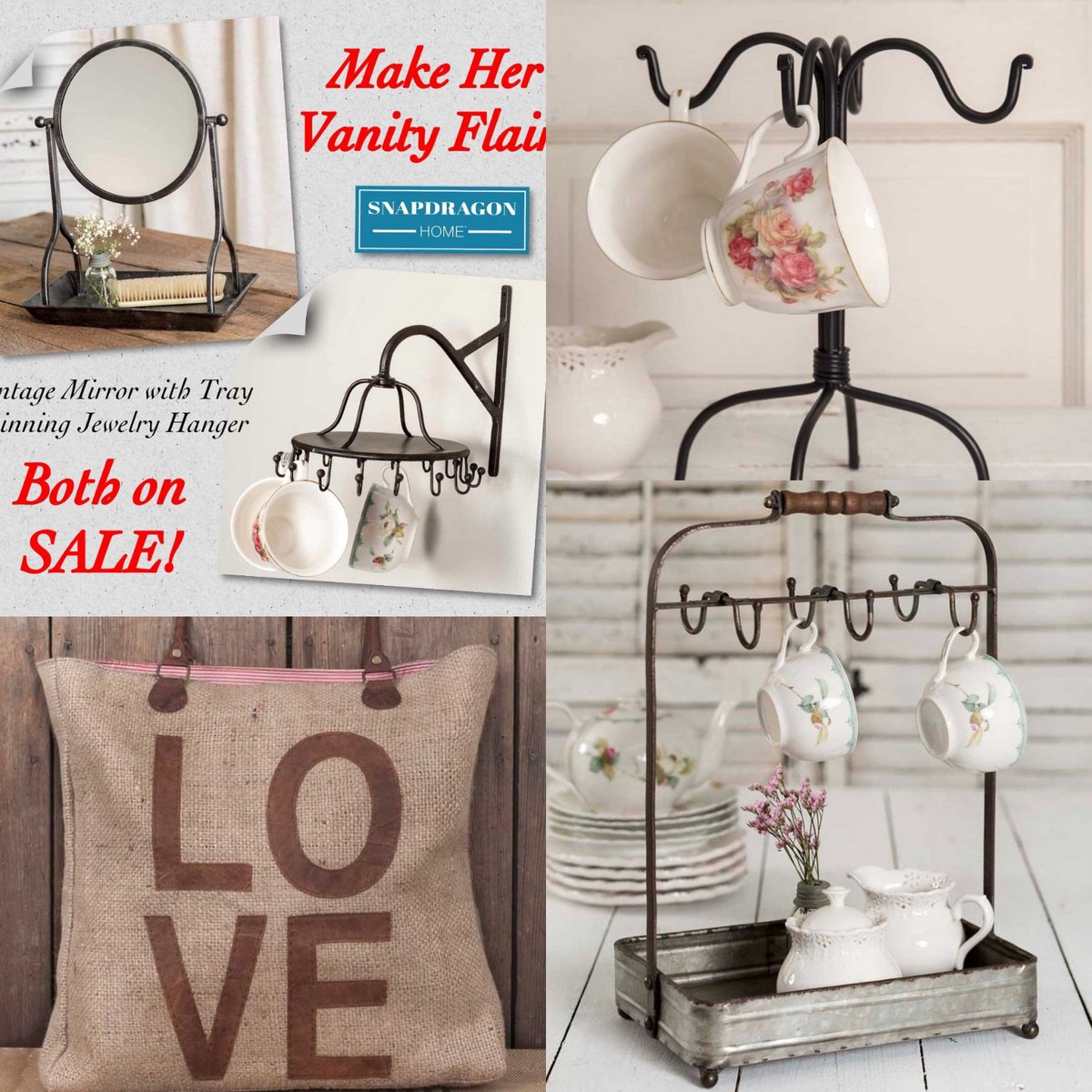 1Teampink's tweet photo. A little #creativity can make a fabulous gift for her! These are great #jewelry hangers and keepers! ❤💍💄📿🎁 Right now lots at 50% OFF! https://t.co/8CBDmk9IeL 🎄🎅

#necklaces #rings #bracelets #organizer #pretty  #giftideas #ohsnap #homedecor #farmChic #rusticdecor #lifehack https://t.co/t8O7endAV3