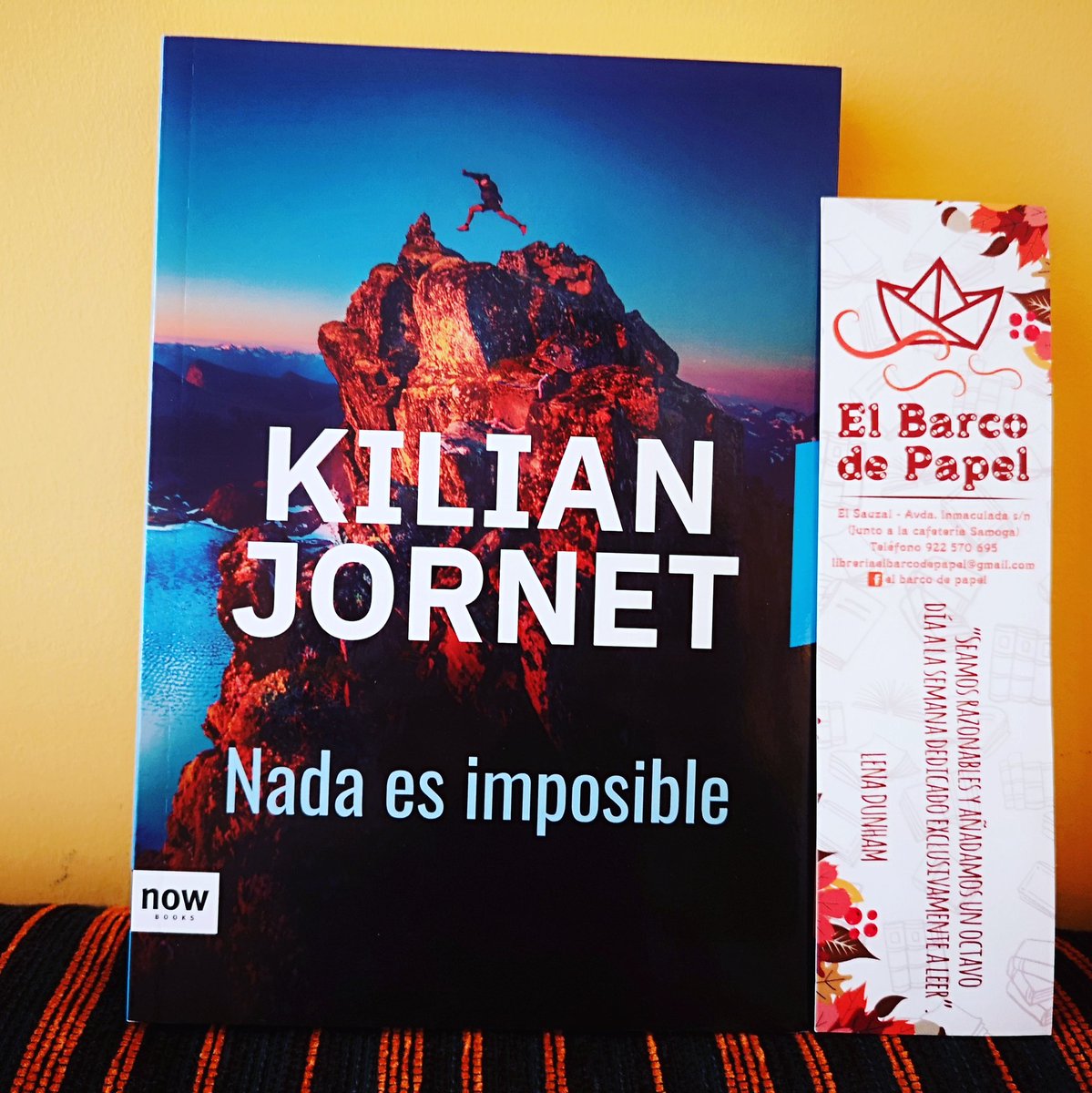 Nada es imposible - Kilian Jornet.
El mejor momento es siempre ahora. En Nada es imposible nos ofrece una valiosa lección que nos anima a hacer realidad nuestros sueños, a correr con pasión y libertad y, sobre todo, a disfrutar de la montaña.

#elsauzal #tenerife #kilianjornet