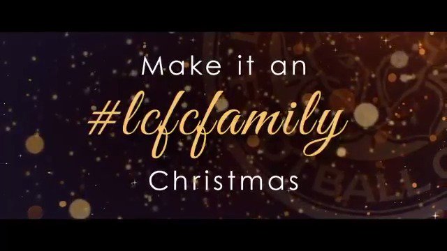 We are one. 🦊🎄
#lcfcfamily