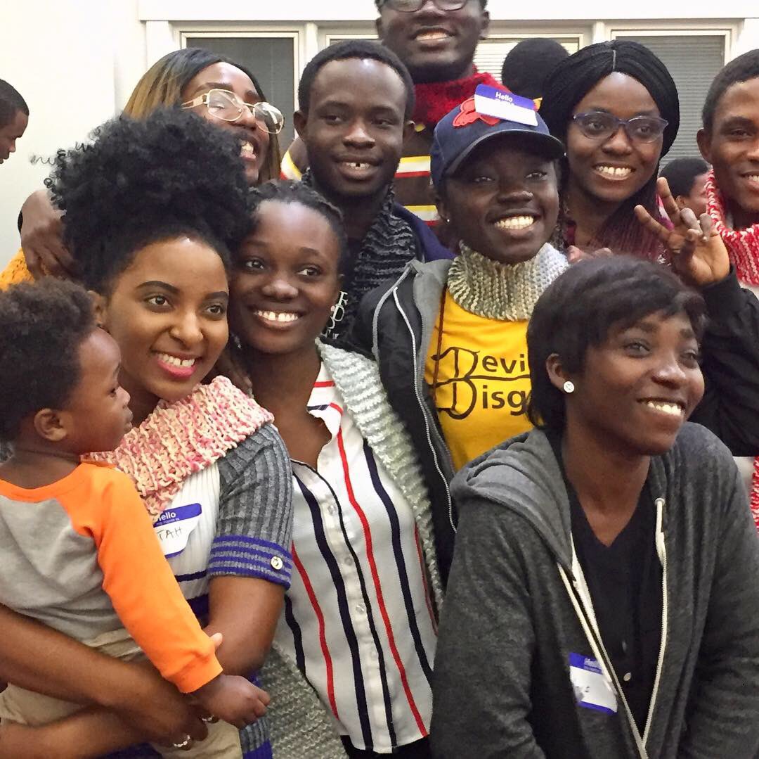 African Students Forum Christmas party at the Campus Christian Center. So fun!