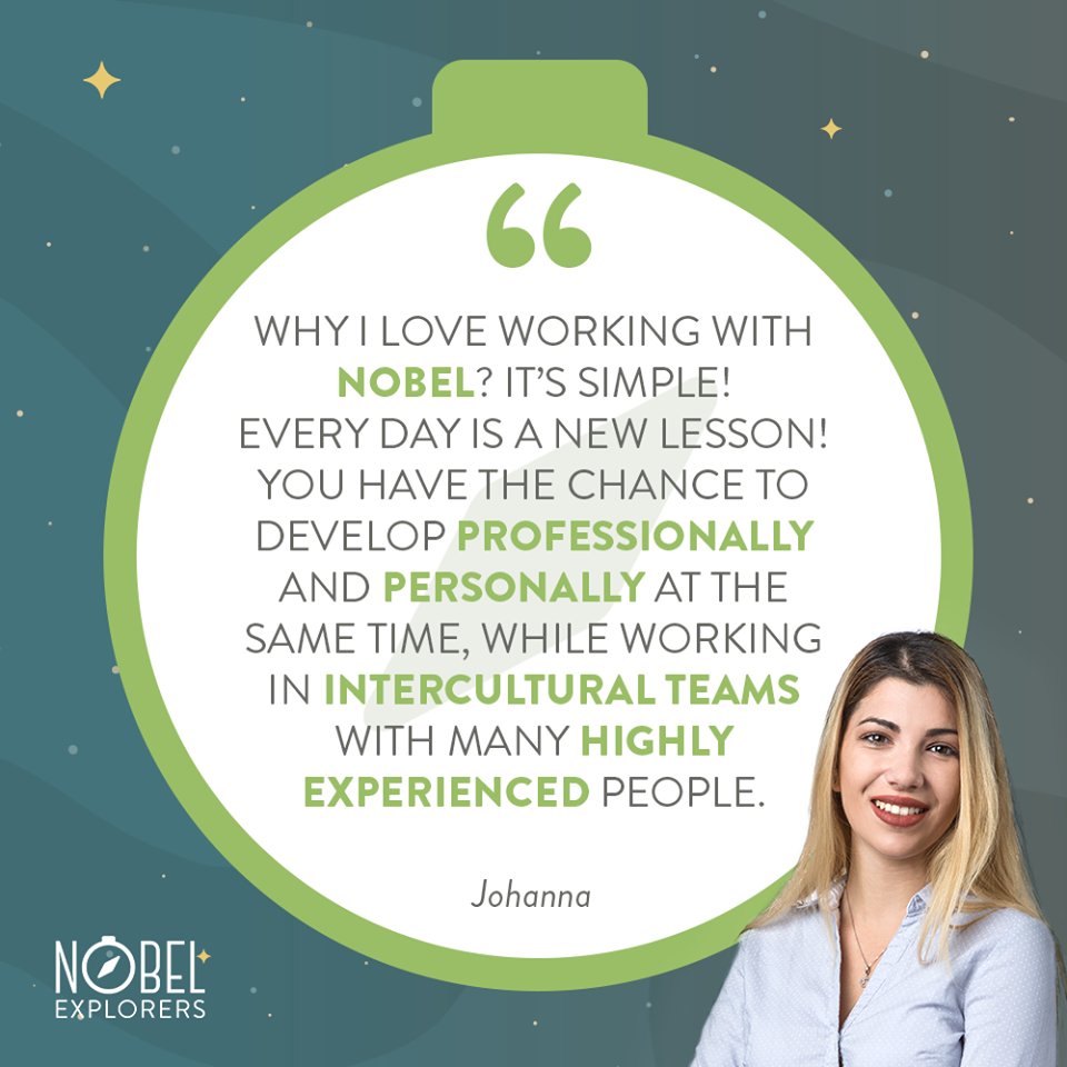 nobel_explorers's tweet photo. Meet Johanna, our business development expert!

#teamquote #quote #ourteam #teamwork #MondayMotivation https://t.co/JWhsnwuy9Y