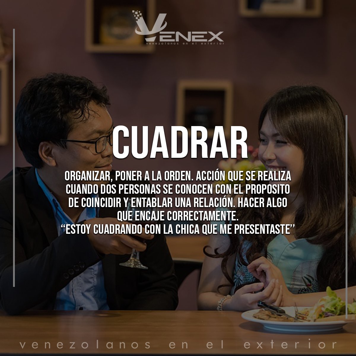 VenexApp's tweet photo. 😊 ¡Dale, cuadramos para el sábado entonces!

#FrasesVenezolanas
#24Dic
#VenezolanosEnElMundo https://t.co/Vs4Mu7j3xv