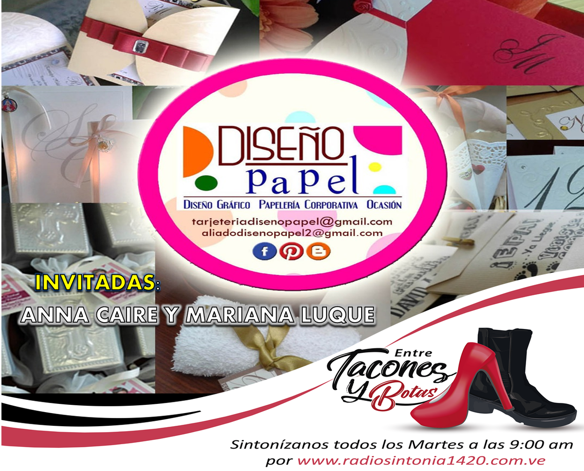 TCONESYBOTAS's tweet photo. ME ENCANTA CUANDO LAS MUJERES SE UNEN Y CREAN COSAS MARAVILLOSAS.

Este #martes 11 de diciembre a las 9am estaremos junto a ANNA CAIRE SILVA y MARIANA LUQUE con un trabajo delicado en todos sus diseños de tarjeteria por @RSintonia1420am https://t.co/3NqzZXzWtz