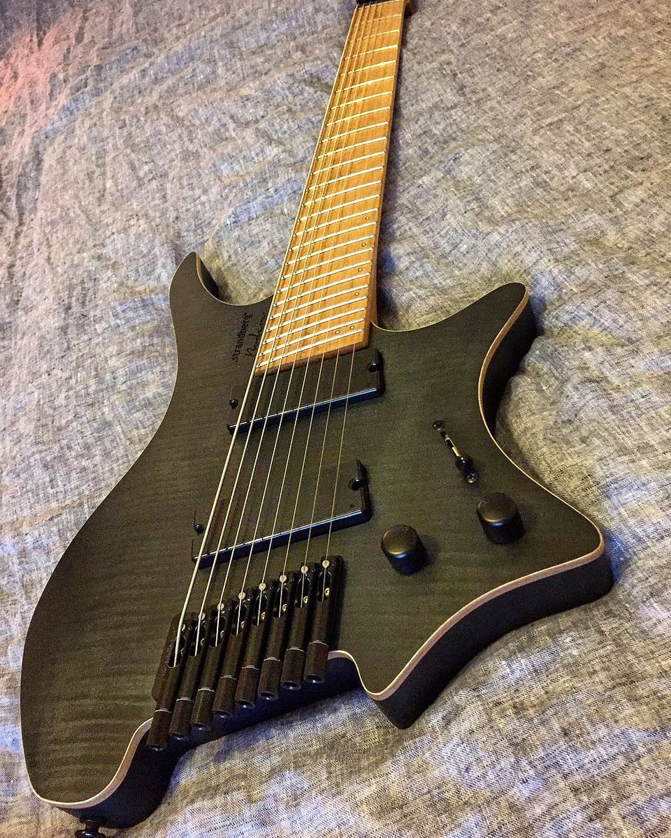 strandbergGuit's tweet photo. Happy new guitar day to Stefan Aronsson, who acquired this lovely Boden Standard 8 in black finish! #strandbergguitars #headlessguitars #bodenstandard #8stringguitar #extendedrangeguitars #newgearday #ngd #goheadless https://t.co/IJww6IQD1K