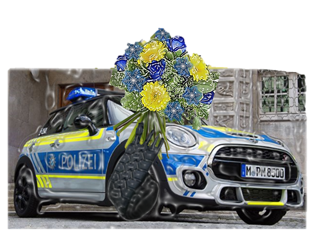 1402Rosi's tweet photo. @PolizeiMuenchen @MBlaulicht
So zwischendurch, einfach weil mir grad danach is:
Herzliche #Grüße 😘an alle Organisatoren und Mitwirkenden Eurer #Advents_Events🎄🎀☃️🚓❄️🎁🧸
#MeinMini und ich sagen #Dankschee 💙und überreichen diesen symbolischen Blumenstrauß💐
#gemeinsamfürmünchen https://t.co/fl3IyLOcmw