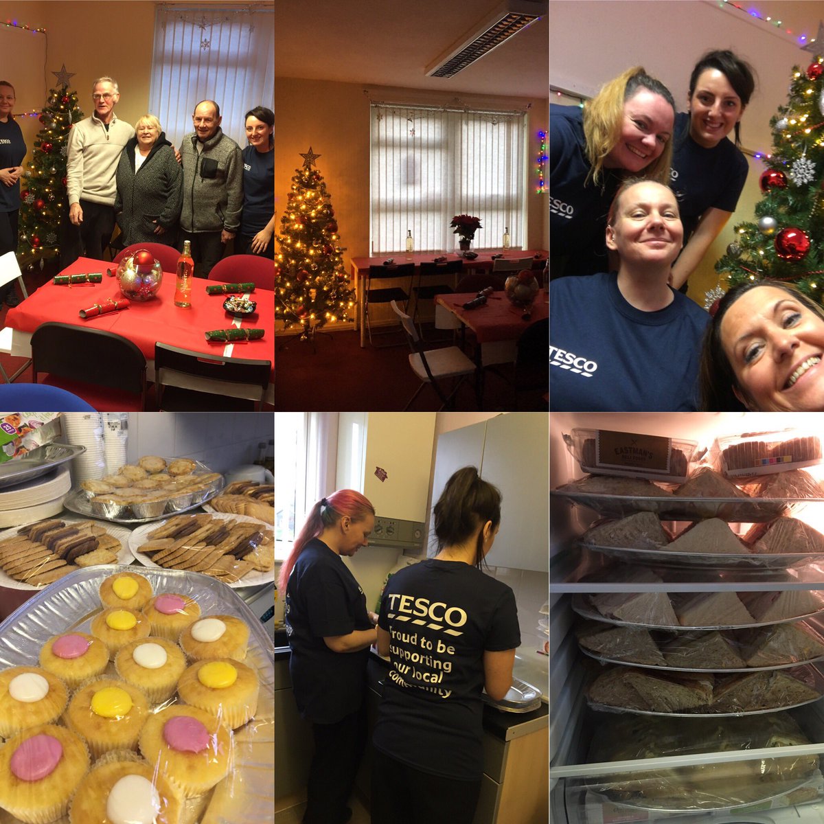 ⁦<a href="/Stalybridge3202/">Tesco Stalybridge</a>⁩ ⁦<a href="/ASchofield1380/">Andy Schofield</a>⁩ ⁦<a href="/Will_hldswth/">Will Houldsworth</a>⁩ Tesco Stalybridge supporting Carrbrook Community Hub with Christmas parties #donatedtreeslightsfood&amp;decs