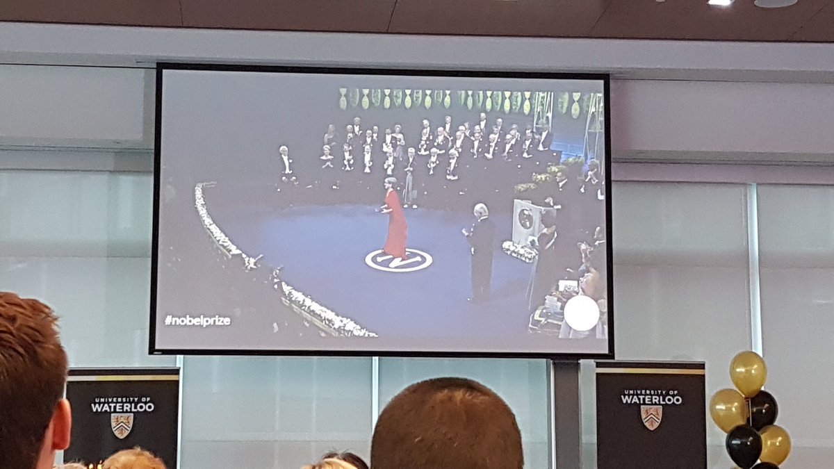 Congratulations Dr. Donna Strickland, 2018 Noble Laureate in Physics!