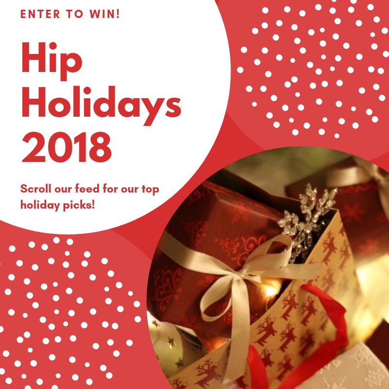 HipNewJersey's tweet photo. All December long, #HipNJ celebrates #HipHolidays2018! Scroll our feed to check our our picks, and learn how to #EnterToWin our holiday #giveaway. 

#GiveawayAlert #Giveaway2018 #GiveAwayEveryDayUntilChristmas #WIN #Prize #WINNER https://t.co/6Mo8QhbeY3