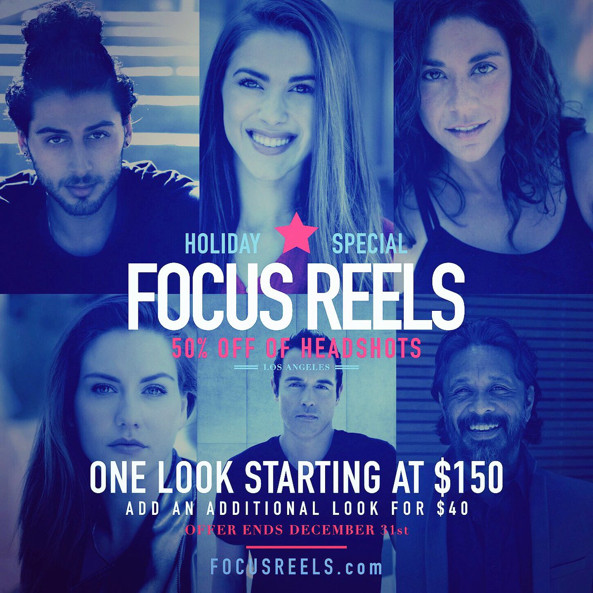 ColonyClubPro's tweet photo. @L1Entertainment teaming up with @FocusReels for holiday specials on headshots and demo reels-be ready for #pilotseason ! 

Check out their site at https://t.co/OaCxQayLia and be sure to Email info@focusreels.com to book ASAP ! https://t.co/5QzPmvshbS