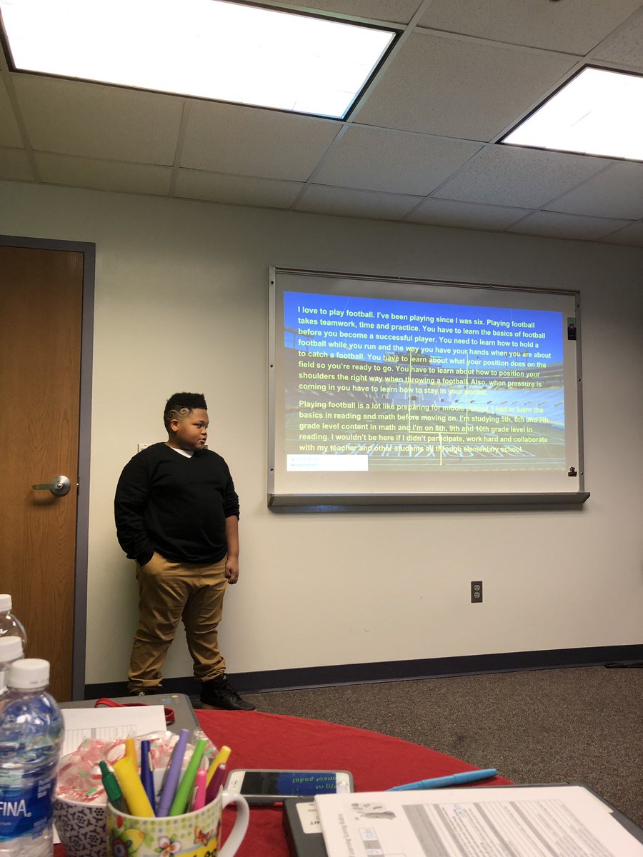 ShelbyJCPS's tweet photo. Final defense for the day! Best use of metaphor! #JCPSBackpack #zone2crew #dporter https://t.co/RYQ6I3eM3z