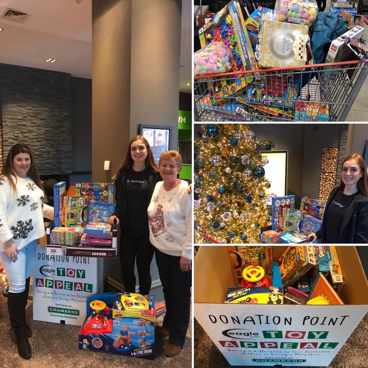 <a href="/autologyx/">Autologyx</a> chosen Christmas Charity this year is our local radio station <a href="/eagleradio/">Greatest Hits Radio Surrey & East Hampshire</a> #ToyAppeal18 - donating new toys to less fortunate children across Surrey and Hampshire #christmascharity #whatchristmasisabout #christmascheer