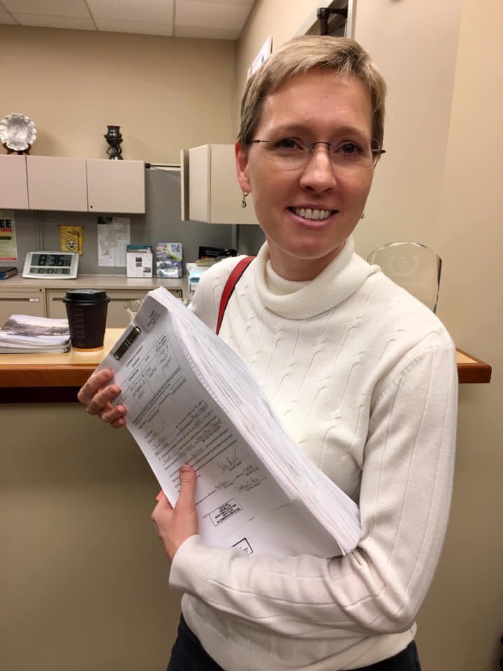 mp_yulia's tweet photo. It’s official! I’ve filed to run for Mt. Prospect village trustee! Thanks to the more than 30 people who helped collect petition signatures to make this possible. I’m overwhelmed by your support! Hope to see some of you Saturday at our first meet and greet. #YuliaForMP https://t.co/V2ddVlYE80