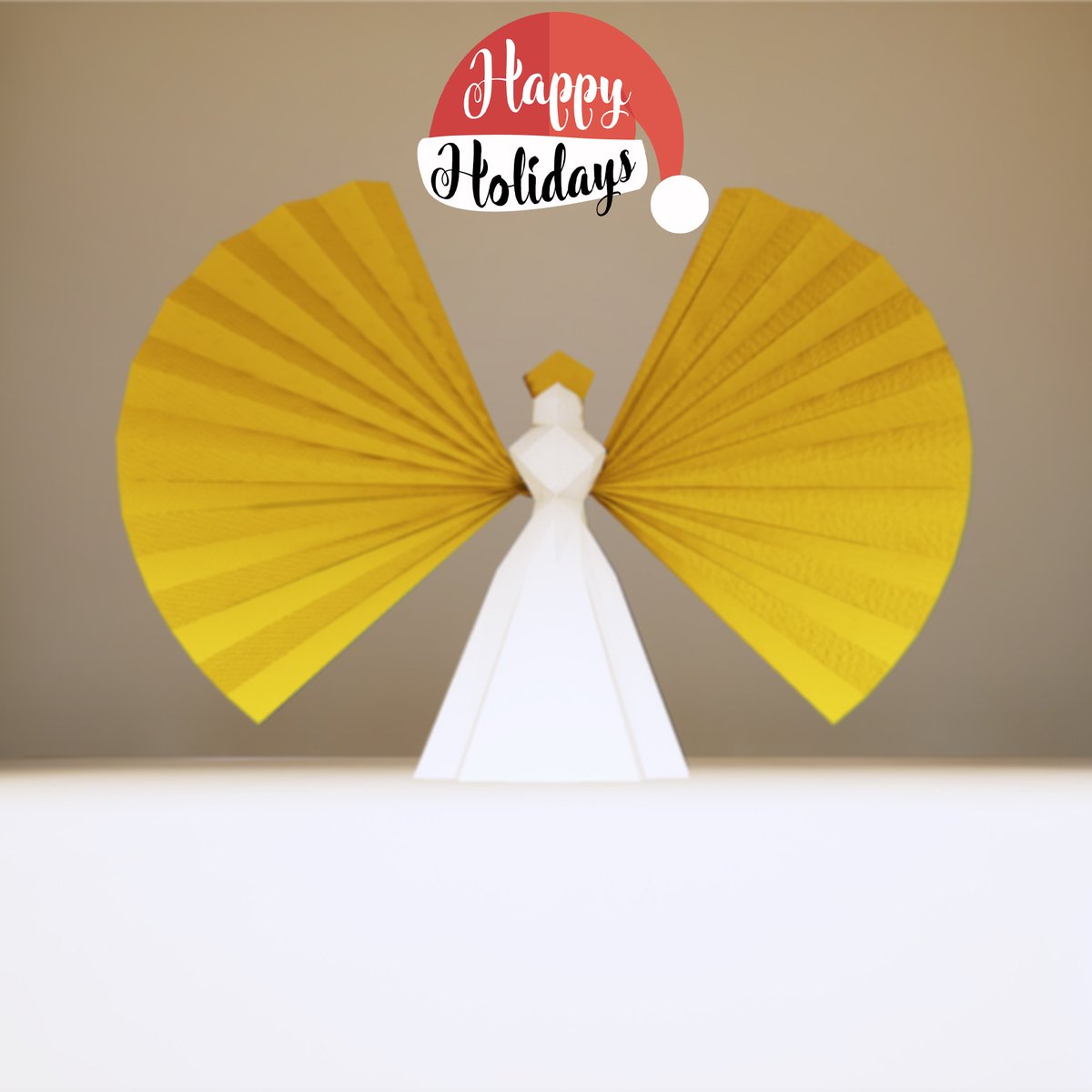 PapercraftV's tweet photo. Who else can feel the Christmas Spirit already?🌠

#christmas #december #winter #love #artist #creative  #handmade #art #amazing #craft  #snow #papercraft #decorations  #artnews  #arte #angel #paper #model #decoration #lowpoly #puzzle #newyear  #3d #golden #WINGS  #pepakura https://t.co/Xp7tB587qt