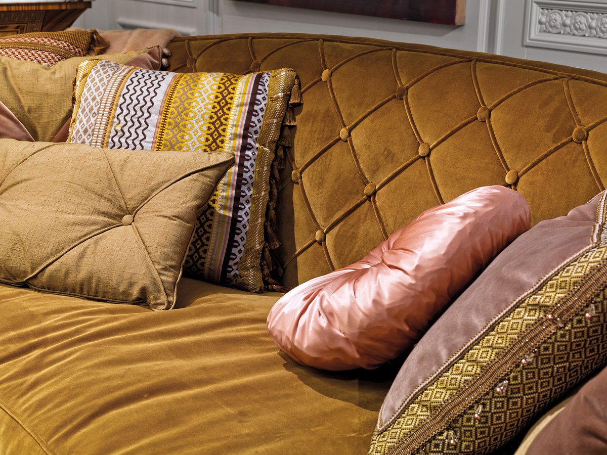 ProvasiOfficial's tweet photo. A silhouette enhanced by the unusual capitonné and the elegant cognac shade cotton velvet fabric.
Goran sofa makes a statement about elegance and the concept of appealing design.
#Provasi #Goran #sofa #velvet #shades #colors #patterns #interior #decor #madeinitaly #design https://t.co/VN8AJFt2KI