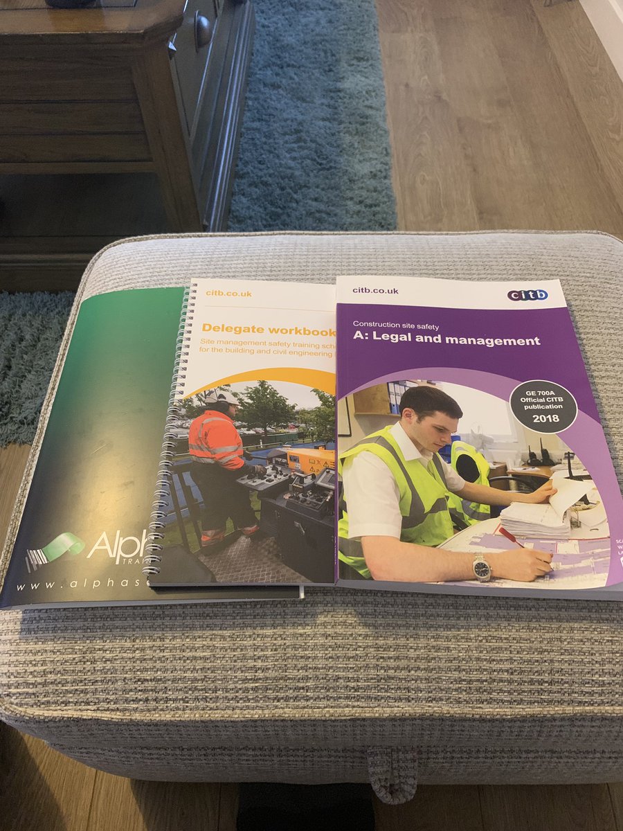 The boys have a bit of homework to do after their first day #smsts #citb <a href="/CITB_Wales/">CITB Wales</a>