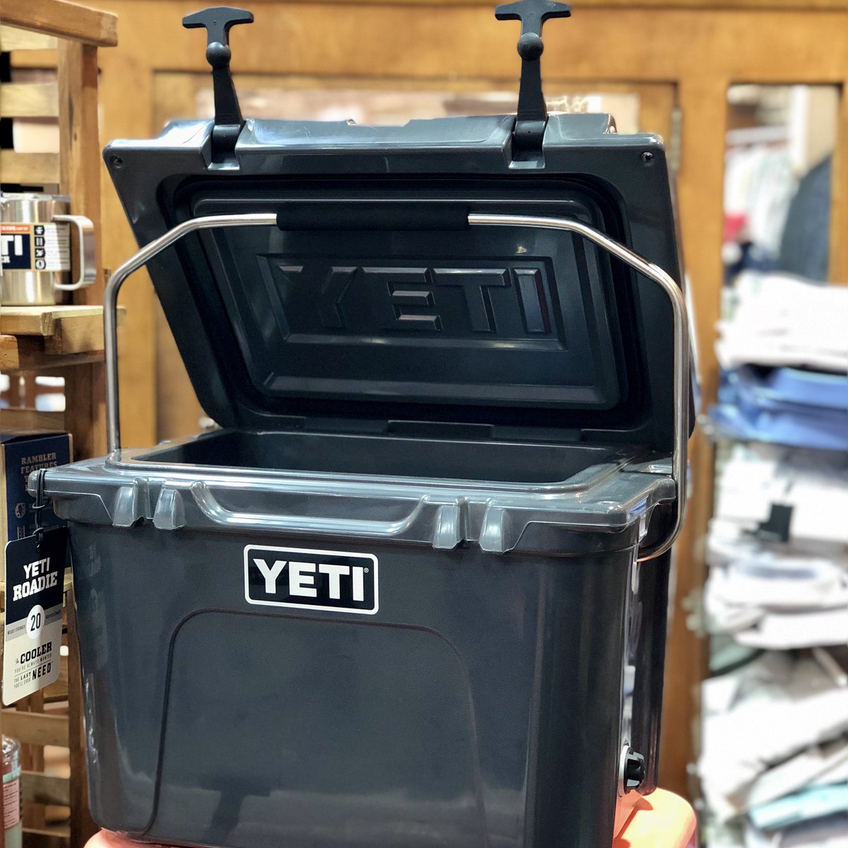 CHARCOAL YETI ROADIES ARE BACK FOR A LIMITED TIME! We received 10 gray coolers. Limited edition. After these 10, we will never get any more. Order yours online or come by the store. Open until 6pm!
#yeti #yeticoolers #limitededtion #josephsclothiers #28wbroughtonst #9122325503
