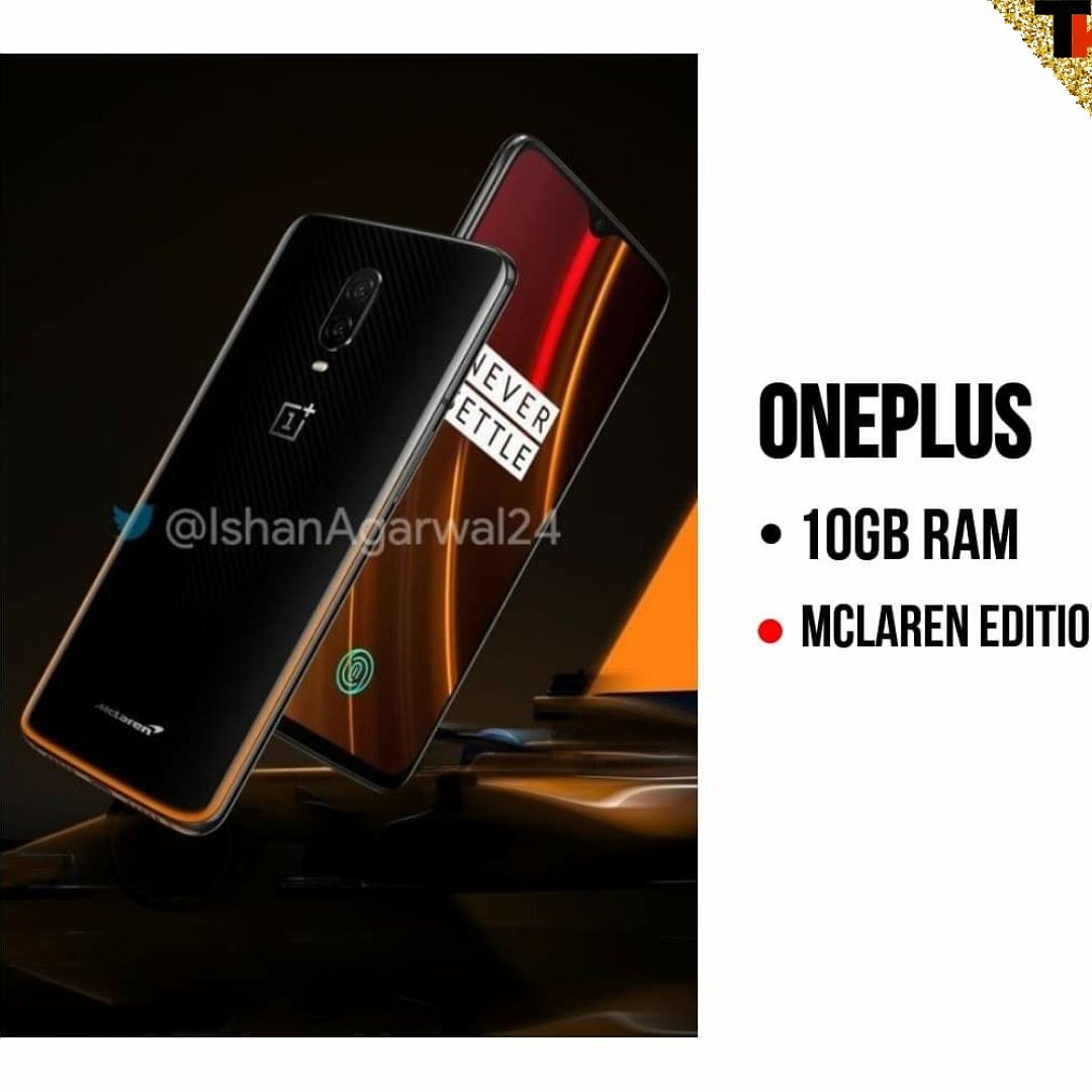BytesTherapy's tweet photo. OnePlus 6T NEW Varient - LAUNCH DATE 
12 DECEMBER 🔥

Waise, 10GB RAM sach main 
Chahiye kya Bhai??  🤔🤔

(TECH UPDATE -  "Technical KK")

#Oneplus #Oneplus6T #technicalkk 
#technicalkk2 https://t.co/m3AxcwgPBn