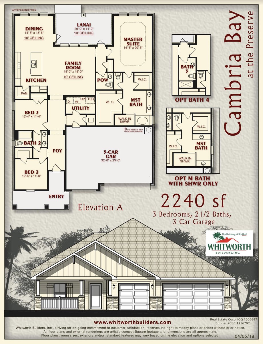 whitworthbuild's tweet photo. What is your favorite Whitworth floor plan? We LOVE this plan located in #ThePreserve at #EastMilton 😍 Contact Mark Frate, a realtor at Whitworth Builders Realty Inc., at 850-665-4703 for more info! https://t.co/XS1pzQ6UDM