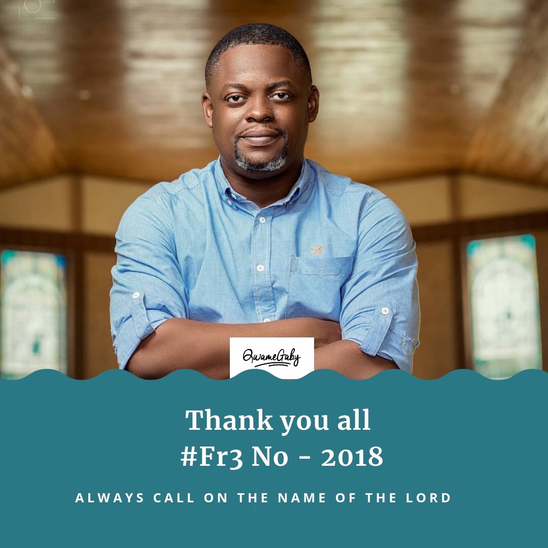 QwameGaby's tweet photo. You have been part of God’s greatness.. This year Fr3 No really impacted life’s all over ..Thank you all for the continued support .. Always remember to call on the name of the Lord and he will Answer..#fr3No https://t.co/1UKvXNZXU7