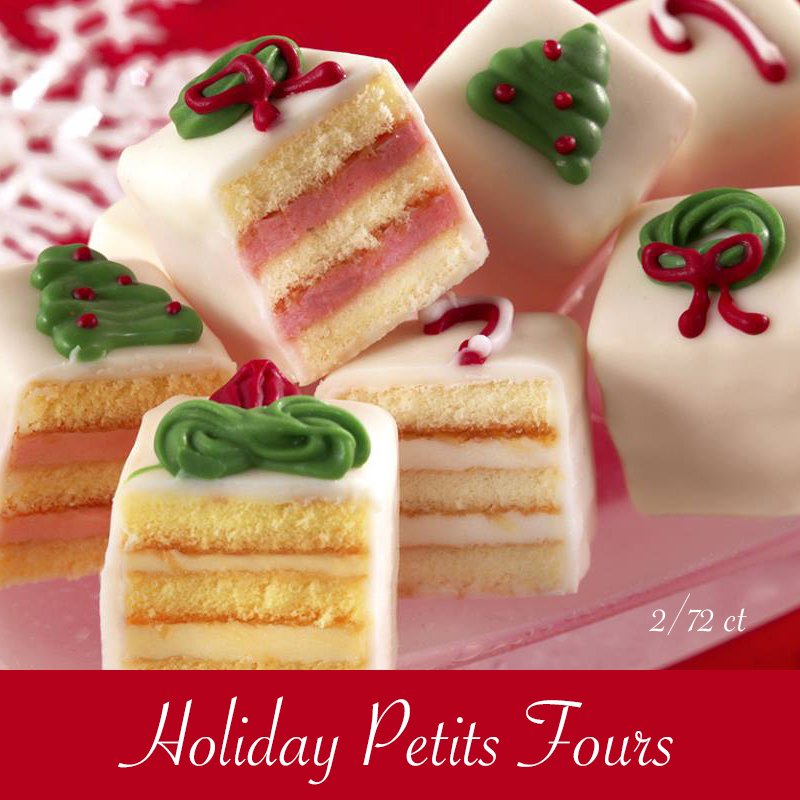 BKFoodsPhilly's tweet photo. Brighten your holiday parties with lovely petits fours! #greencountyfoods #petitsfours #holidaybanquet #partydessert https://t.co/U12CQXlkXh