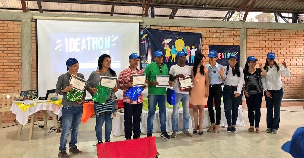 PnudColombia's tweet photo. "El olimpo del chocolate" un proyecto agroturístico alrdedor de la ruta del chocolate fue el ganador de la #Ideathon2018 en Valle del Guamuez #Putumayo🌱🍫 Con el acompañamiento de @PnudColombia y @ECOPETROL_SA se potencian emprendimientos que generan #prosperidad y #desarrollo https://t.co/u2XGN02V4Y