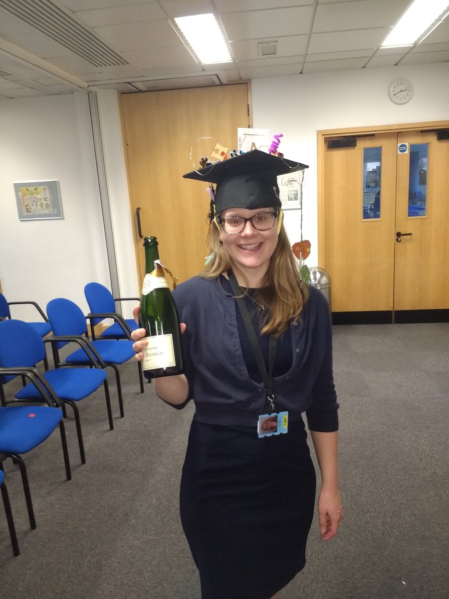 So many congratulations to Dr Freya Varden who passed her viva today! 🥂🎉🎈