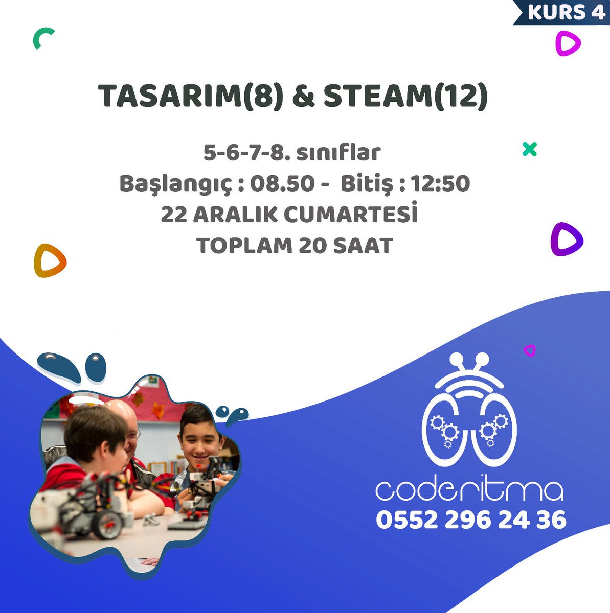 coderitma's tweet photo. Şanlıurfa'nin En Kapsamlı Bilişim Kış Okulu Alaninda Uzman 5 Eğitmeniyle 22 Aralikta Başlıyor. Ön Kayit İçin Tıklayin.Bilgi İçin :0552 296 24 36 https://t.co/Sm7FUz4Ou4
