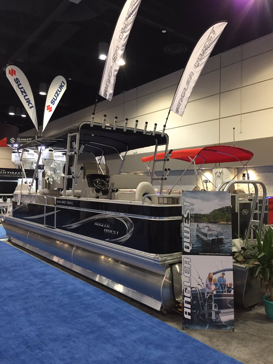 QwestPontoons's tweet photo. #MDCE2018 is open for business. @QwestPontoons Independently owned and operated is THE company that can bring you incremental business #qwestpontoons #anglerqwestpontoons https://t.co/OmKtsdOnrx