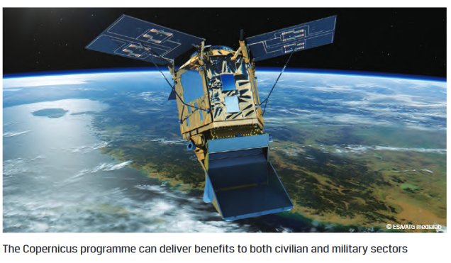 CopernicusEU's tweet photo. .@EUDefenceAgency "European Defence Matters" Magazine issue 16 writes about #EUSpaceProgram🇪🇺🛰️ #Copernicus & #Galileo
"Space-based support has become almost indispensable for the military use of
unmanned and autonomous applications."
🔗The issue: https://t.co/sBdq54S1WB https://t.co/NobM4LgmPA
