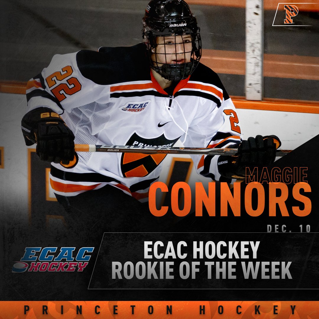 Congratulations Maggie Connors - the ECAC Hockey Rookie of the Week!