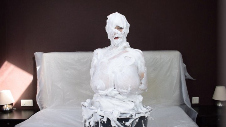 Messy daddy shaved sensual