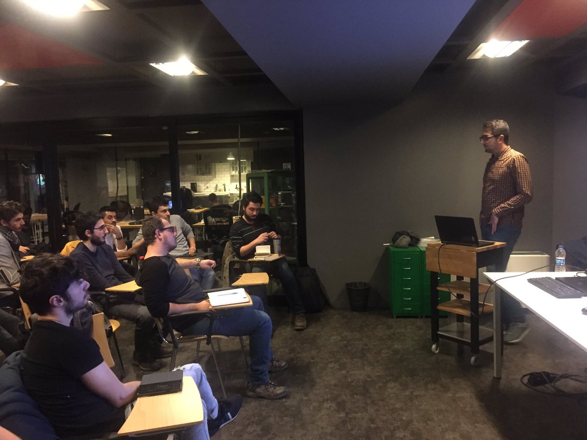 guvencat's tweet photo. Emre Erdoğan from @GameHouse (Netherlands) is sharing their experiences on Hidden Object games. Thank you Emre! 😀 #bugkitchen https://t.co/QQWTMECLe4