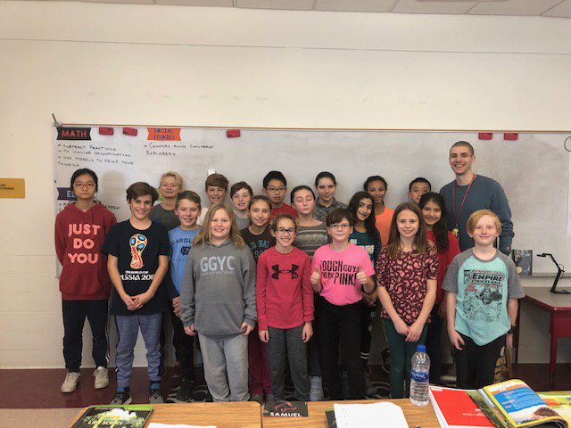 OHara_FCASD's tweet photo. The Mystery Walker winners for November were Mrs. Erdner's 1st-grade class and Mr. Dinga's 5th-grade class. The Mystery Walker award recognizes students who follow expectations in the hallway. https://t.co/ub6wqQ8yIF
