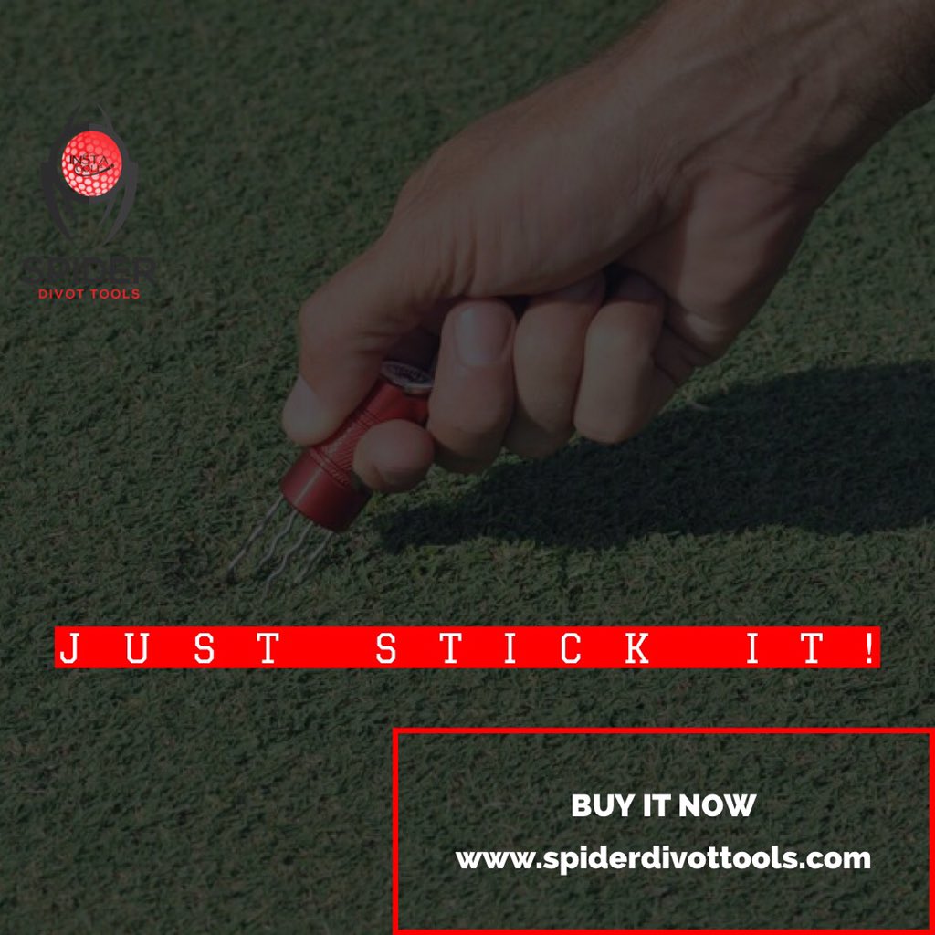 JUST STICK IT!! 🏌🏻🏌🏻‍♀️
SHOP HERE👇🏼
spiderdivottools.com
For 20% off, use code:"IG202018" 😉
#golf #MondayMorning #golfer