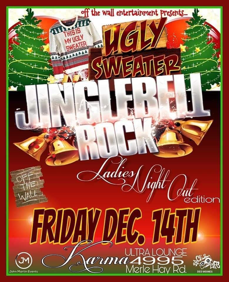 ClubVision1's tweet photo. #uglysweater #karmaultralounge #nightlife #jinglebells #vip #music #dancing #ladiesnight https://t.co/XyChfITVAm